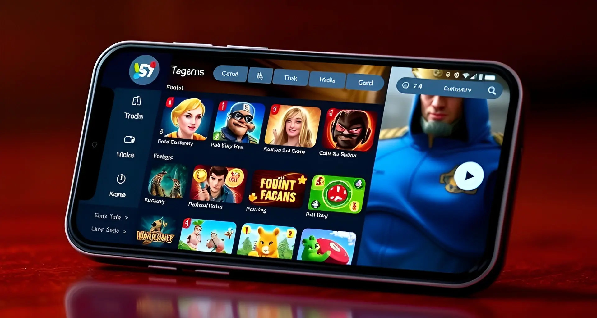 Interactive USA map showing regulated gaming states coverage with licensing badges